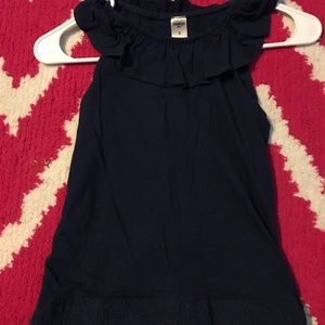 navy blue Oshkosh girls shirt